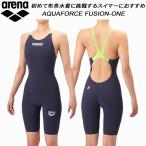  Arena arena Junior женщина .. купальный костюм гонки для WA одобрение AQUAFORCE FUSION-ONE aqua сила Fusion one AS6SRC10G NVSL[ возвращенный товар * замена не возможна товар ]