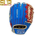 [ реальный магазин выставленный товар ] Sure Play SUREPLAY для софтбола для взрослых в общем круговой для перчатка vacuum кожа SBGSS4238 BUR