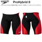 スピード speedo ジュニア 競泳水着 FINA承認 レース用 ボーイズ ハーフスパッツ PRO HYBRID2 SCB62201F KR【返品・交換不可】