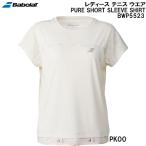 ショッピングウエア バボラ BabolaT レディース テニス ウエア ピュア ショート スリーブ シャツ PURE SHORT SLEEVE SHIRT BWP5523 PK00