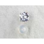 Yahoo! Yahoo!ショッピング(ヤフー ショッピング)K14WG ジルコニア ピアス 5ミリ 片方のみ 新品 ケース 保証書付