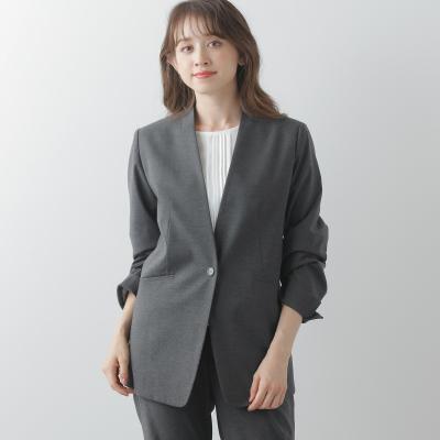 ナポレオンジャケット(レディースノーカラージャケット)の商品 ナポレオンジャケット(レディースノーカラージャケット)の商品