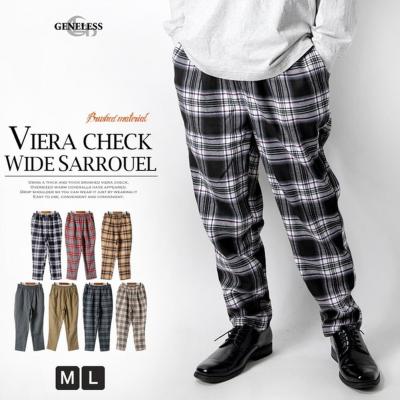 タータンチェックパンツ メンズ スラックスの商品一覧 通販 タータンチェックパンツ メンズ スラックスの商品一覧 通販