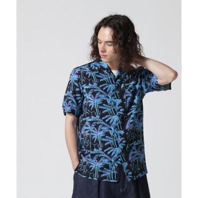 アロハブロッサム メンズアロハシャツ M/L相当 蝶 花柄 アロハブロッサム メンズアロハシャツ M/L相当 蝶 花柄 - メルカリ