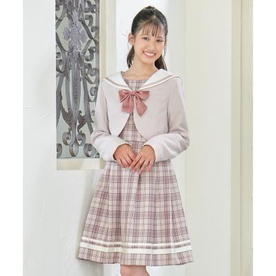 バーバリーチェックワンピース（ベビー、キッズ、マタニティ）の