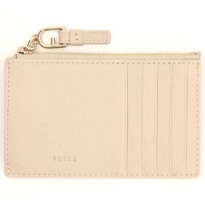 FURLA レディース名刺入れ（色：ホワイト系）｜ファッション小物