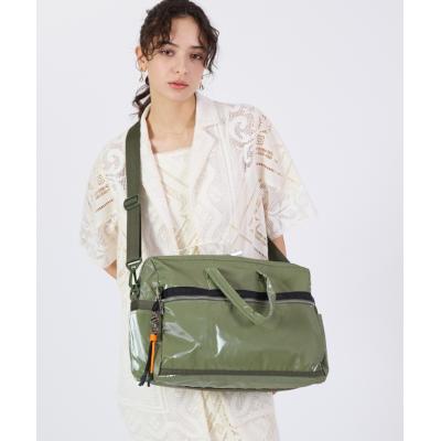 レスポ　レア　カーキ　ボストンバック LeSportsac - レスポ レア カーキ ボストンバックの通販 by R's shop