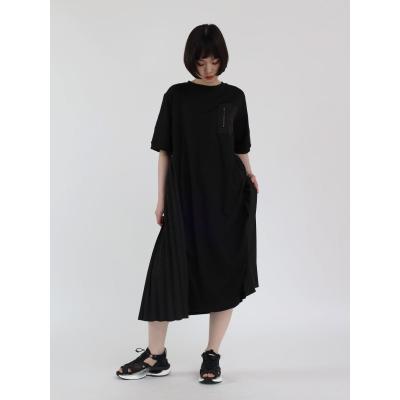 新品　下げ札あり　ヤマダヤ　LASUD　異素材ドッキングバルーンベスト　ブラック 異素材ドッキングベスト - LASUD - LASUD｜YAMADAYA STORE