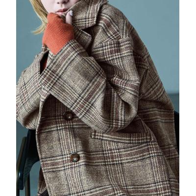 グレンチェック ジャケット（レディースファッション） | ファッション