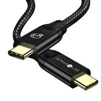 SETMSPACE USB ケーブル 20gbps USB3.2 Gen2X2 USB C ケーブル 安定20V5A PD急速充電100W 4K@60 | ウォレットレット