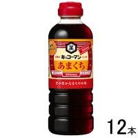 キッコーマン あまくちしょうゆ 500ml×12本入 醤油 ／食品 | オーナインショップ ヤフー店