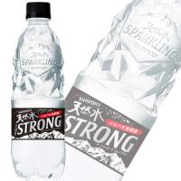 サントリー THE STRONG 天然水スパークリング PET 510ml×24本入×2ケース：合計48本 炭酸水 強炭酸水 ／飲料 | オーナインショップ ヤフー店