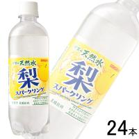 サンガリア 伊賀の天然水 梨 スパークリング PET 500ml×24本入 ／飲料 | オーナインショップ ヤフー店