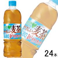 サントリー グリーンダカラ やさしい麦茶 PET 680ml×24本入 GREEN DAKARA ／飲料 | オーナインショップ ヤフー店