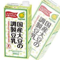 マルサンアイ 国産大豆の調製豆乳 紙パック 1000ml×6本入×3ケース：合計18本入 ／飲料／HF | オーナインショップ ヤフー店