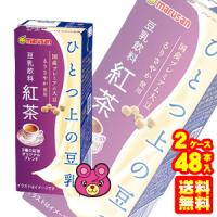 マルサンアイ ひとつ上の豆乳 豆乳飲料 紅茶 紙パック200ml×24本入×24本入×2ケース：合計48本 ／飲料／HF | オーナインショップ ヤフー店