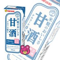 マルサンアイ あまざけ 紙パック 200ml×24本入 甘酒 あま酒 ／飲料／HF | オーナインショップ ヤフー店