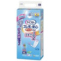 ユニチャーム ライフリー ズレずに安心うす型紙パンツ専用尿とりパッド 4回分 40枚入×3パック ／介護用品／HK | オーナインショップ ヤフー店