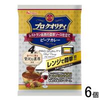 ハウス食品 プロクオリティ ビーフカレー 贅沢な濃厚 135g×4袋入×6個 ／食品／NA | オーナインショップ ヤフー店