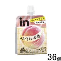 森永製菓 inゼリー フルーツ食感 もも 150g×36個入 ／飲料／NA | オーナインショップ ヤフー店