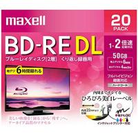 maxell BEV50WPE.20S 録画用BD-RE ホワイト 20枚 /50GB /インクジェットプリンター対応 | 霜日和