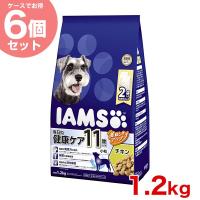 【お得な6個セット】[アイムス]IAMS 11歳以上用 毎日の健康ケア チキン 小粒 1.2kg/ 犬 ドッグフード ドライ 20908865 | モコペット