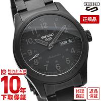 セイコー5スポーツ メンズ 腕時計 SEIKO5sports SBSA165 メカニカル 自動巻 手巻つき ステルスブラック FIELD/MILITARYデザイン | 腕時計本舗