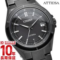 シチズン アテッサ メンズ ATTESA エコ・ドライブ 電波時計 ACT Line Black Titanium Series CB3035-72E | 腕時計本舗