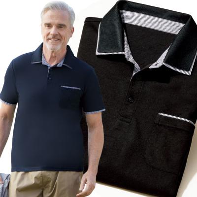 23（メンズポロシャツ）（柄：ストライプ）｜トップス | ファッション