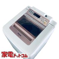 【中古】 パナソニック Panasonic 洗濯機 一人暮らし 大きめ 2015年製 全自動洗濯機 8.0kg ピンク 送風 乾燥機能付き NA-FA80H2-P | 家電ドットコム