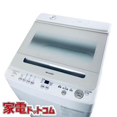 全自動洗濯機 7kg（SHARP）のおすすめ人気商品一覧 通販 - Yahoo