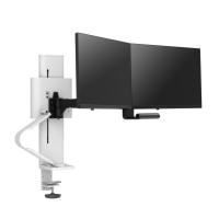 TRACE Dual Monitor Mount、Bright White 45-631-216 | 123market Yahoo!店