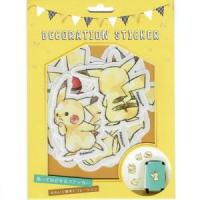 DECORATION STICKER　Pikachu NUMBER 025　ベーシック | シールプラザ 14Colorsヤフー店