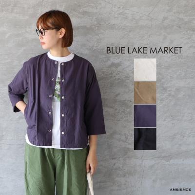 BLUE LAKE MARKET ストライプ 長袖　シャツワンピース blm-check-mo2.jpg