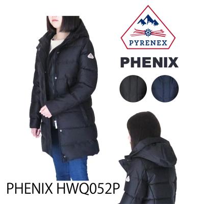 PHENIX 高級フード付きダウンジャケット ネイビー PHENIX 高級フード付きダウンジャケット ネイビー フェニックス