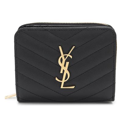 SAINT LAURENT サンローラン 折財布 レディース モノグラム コンパクト