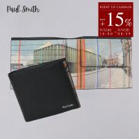 ポールスミス PAUL SMITH 2つ折財布 コンパクト財布 小銭入れ付 レザー 本革 M1A4833 LMINNC【RSL】 | 1stSTREET