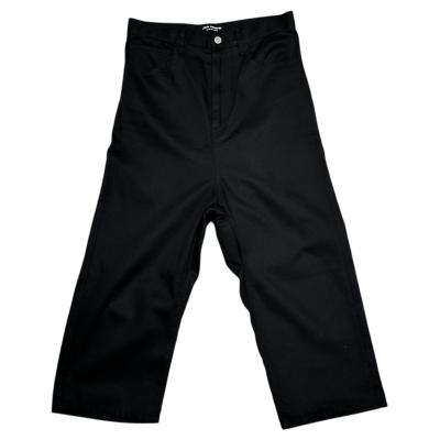 美品 大人気 コムデギャルソンコムデギャルソン サルエルパンツ ブラック Black Comme Des Garçons クロップド サルエルパンツ | ブラック