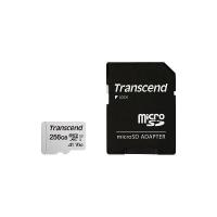 【 送料無料 】トランセンドジャパン 256GB microSDXCカード w/adapter UHS-I U3 A1 TS256GUSD300S-A | フロンティア・はなや