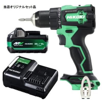 HIKOKI コードレスドライバー SET (新品未使用品) HiKOKI（ハイコーキ） HIKOKI（ハイコーキ）36V コードレスドライバ