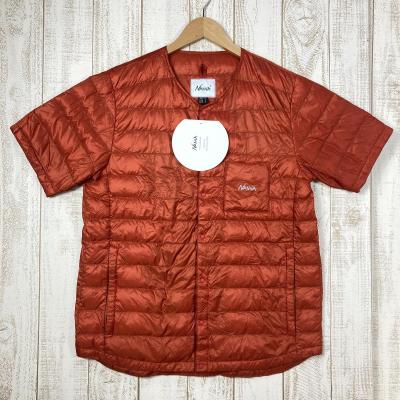 Men's M オレンジ系 Nanga ( ナンガ ) ダウンシャツ Down T Men's M オレンジ系 Nanga ( ナンガ ) ダウンシャツ Down T