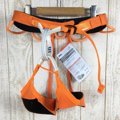 PETZL - 【S オレンジ系】 Petzl ( ペツル ) ヒューロンドス Hirundos クライミングハーネス C036/C036BA01 Orange ロッククライミングギア S オレンジ系 Petzl ( ペツル ) ヒューロンドス Hirundos