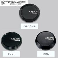 選べる3タイプ YOKOHAMA ADVAN Racing センターキャップ φ73 φ63 ブラック キャップ 1個価格 送料無料 | TIRE SHOP 4U 2号店