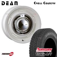 タイヤホイール4本セット CRIMSON DEAN CROSS COUNTRY 16x6.0J 5/139.7 -5 MW DURATURN TRAVIA A/T 235/70R16 106T OWL | TIRE SHOP 4U 2号店