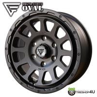 【レビューでプレゼント】4本セット DELTA FORCE OVAL 17x8.0J 6/139.7 +20 MB マットブラック 新品4本価格 プラド PRADO 【代引き不可】 | TIRE SHOP 4U 2号店