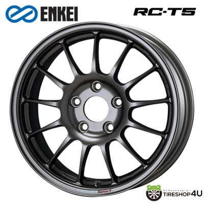 ゆ*様 シュテルン 16インチ 5スポーク アルミホイール 114.3 FINALIST FT-S12 16x6.5 48 114.3x5 HBK - オートウェイ