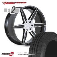 タイヤホイール4本セット Ferrada FT2 22x9.5J 6/139.7 +30 CB:78.1 Machine Black 指定輸入タイヤ 285/45R22 インフィニティ QX80 QX56 | TIRE SHOP 4U 2号店