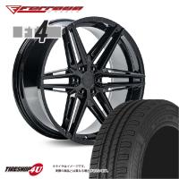 タイヤホイール4本セット Ferrada FT4 22x9.5J 6/139.7 +25 CB:78.1 Gloss Black 指定輸入タイヤ 285/45R22 シボレー アバランチ タホ サバーバン | TIRE SHOP 4U 2号店