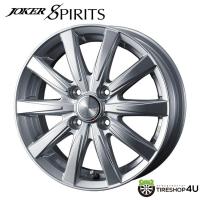 4本購入で送料無料 JOKER SPIRITS 15x4.5J 4/100 +45 シルバー 新品ホイール1本価格 【代引き不可】 | TIRE SHOP 4U 2号店