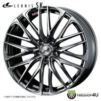 LEONIS SK 19インチ 19x8.0J 5/114.3 +43 BMCMC ブラックメタルコートミラーカット 新品ホイール1本価格 【代引き不可】 | TIRE SHOP 4U 2号店